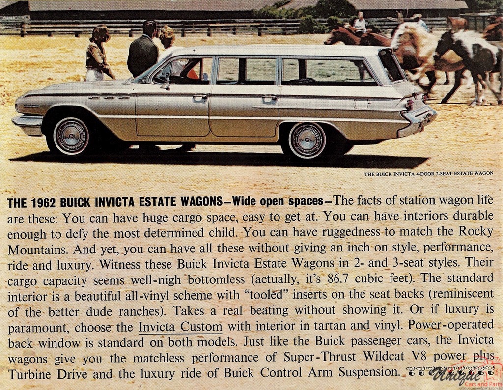 1962 Buick Full-Size Models Brochure Page 2